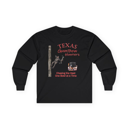 5L102 * Circle H Hunting Club * Texas GumBow Hunters Long Sleeve Tee