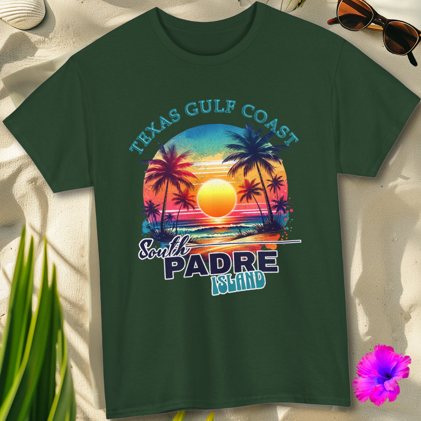 1T103 * South Padre Island * Heavy Cotton Tee * Spring break Favorite!