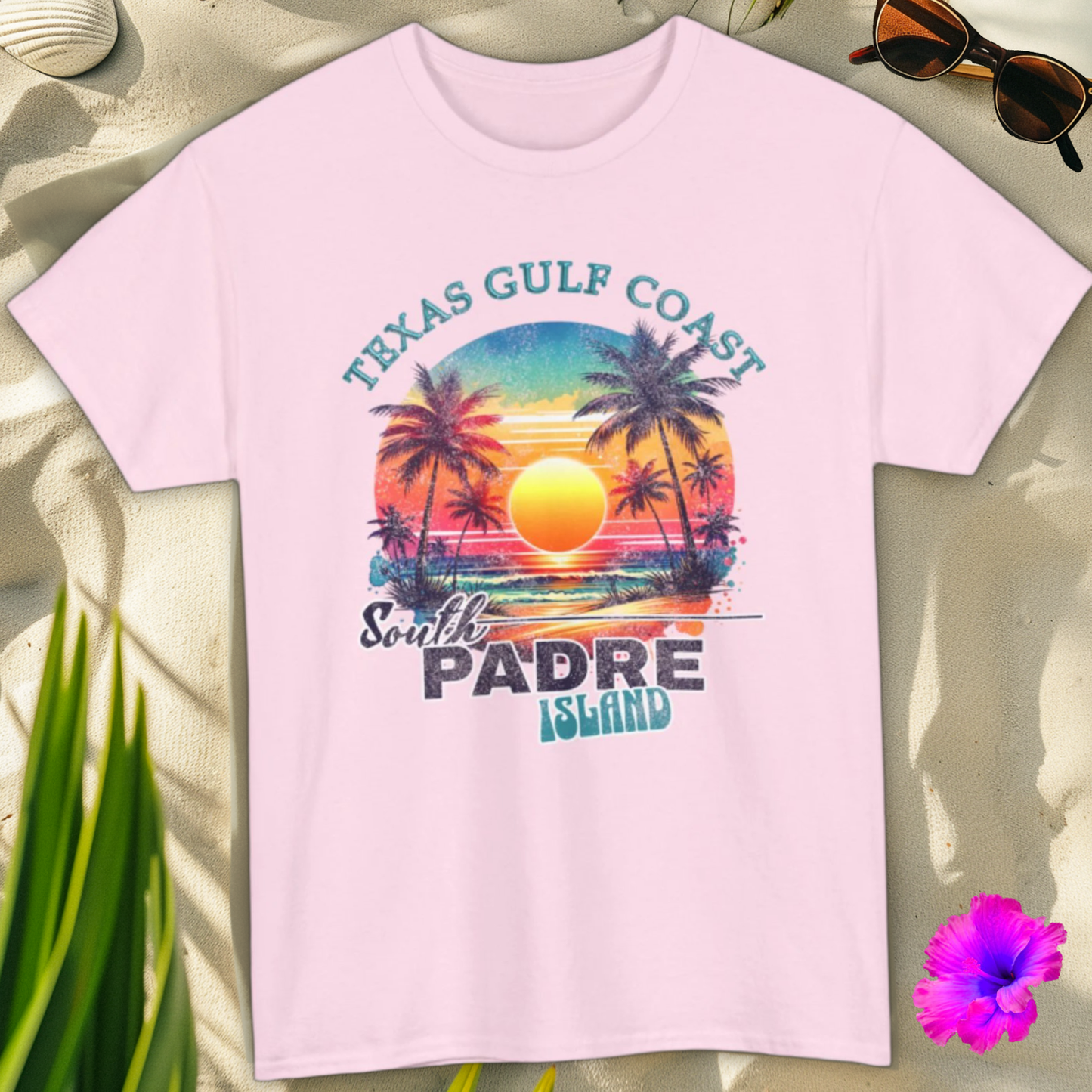 1T103 * South Padre Island * Heavy Cotton Tee * Spring break Favorite!