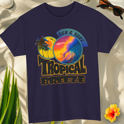 1T105 * Tropical Breeze * Unisex Heavy Cotton Tee