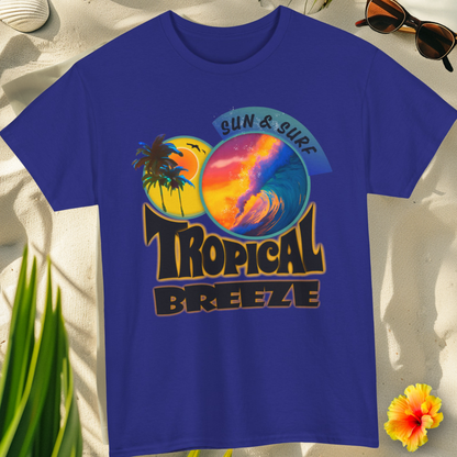 1T105 * Tropical Breeze * Unisex Heavy Cotton Tee