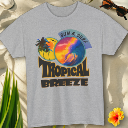 1T105 * Tropical Breeze * Unisex Heavy Cotton Tee