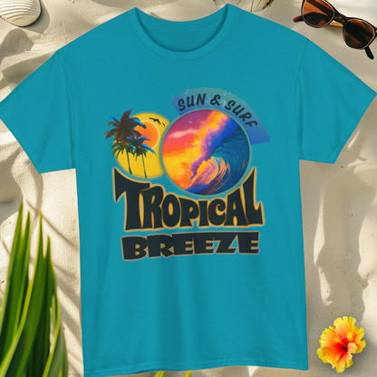 1T105 * Tropical Breeze * Unisex Heavy Cotton Tee