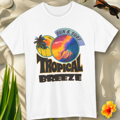 1T105 * Tropical Breeze * Unisex Heavy Cotton Tee