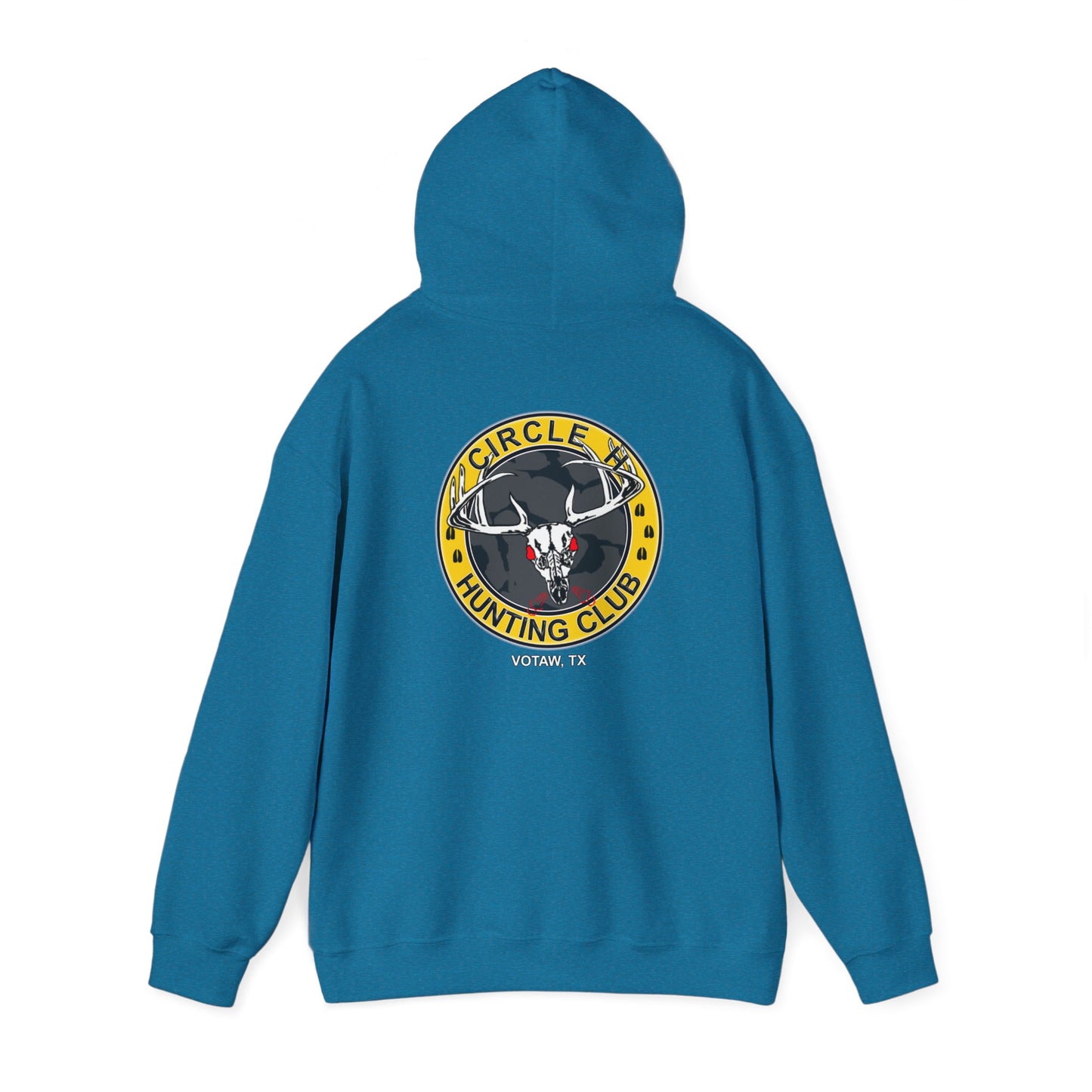 5H101 * Circle H Hunting Club * Unisex Heavy Blend™ Pullover Hooded Sweatshirt